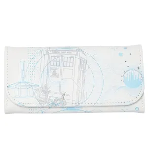 Doctor Who Embossed Women's Wallet: Future TARDIS