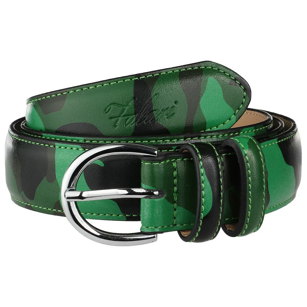 Falari Women Genuine Leather Belt Fashion Dress Belt With Single Prong Buckle 6028 Part 2