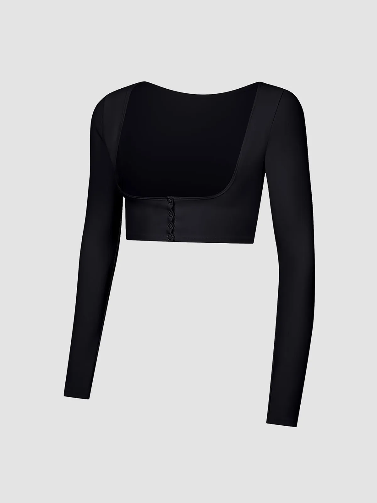 Front Charming Button Bolero