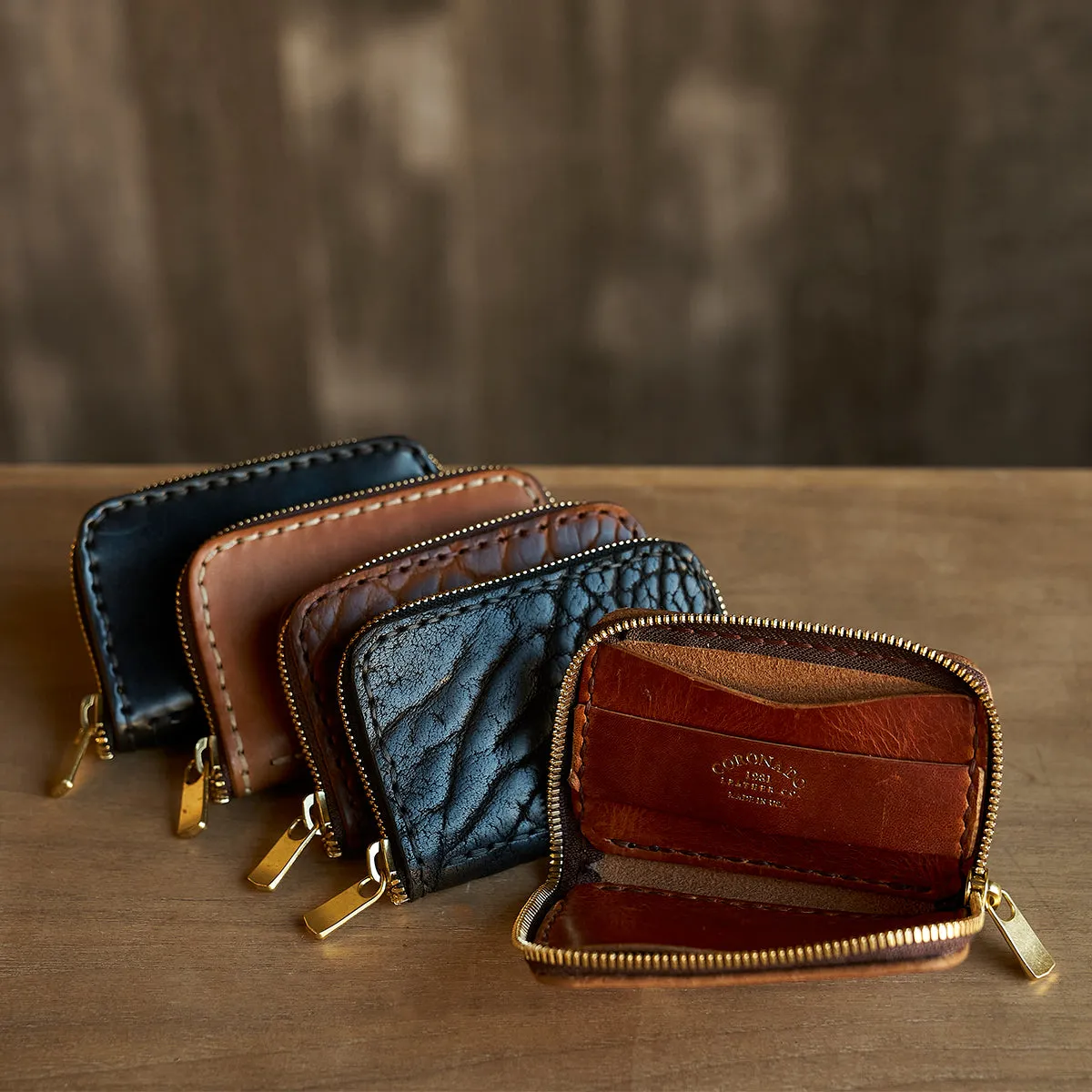 Full-Zip Dublin No.20 Wallet | Chestnut