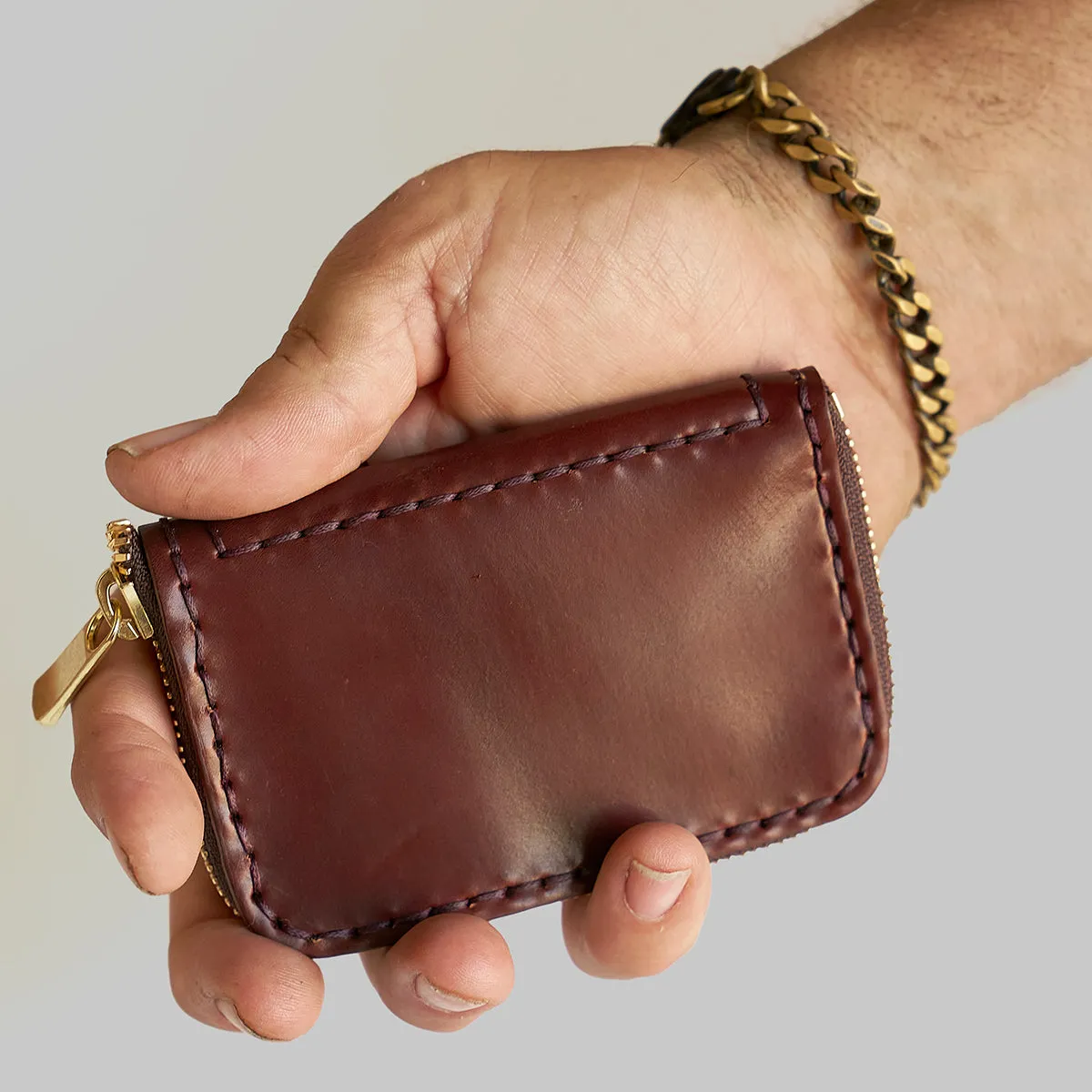 Full-Zip Dublin No.20 Wallet | Chestnut