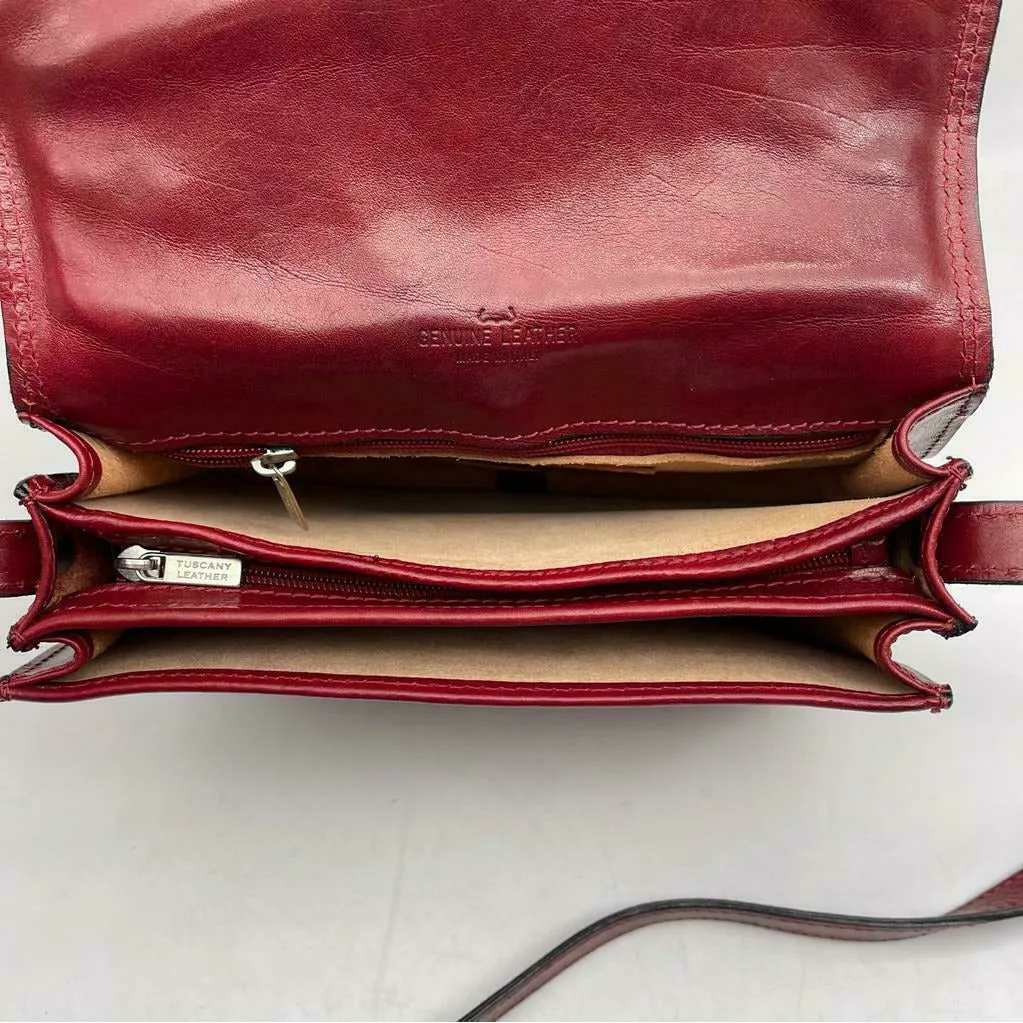 GENUINE LEATHER TUSCANY LEATHER HANDBAG