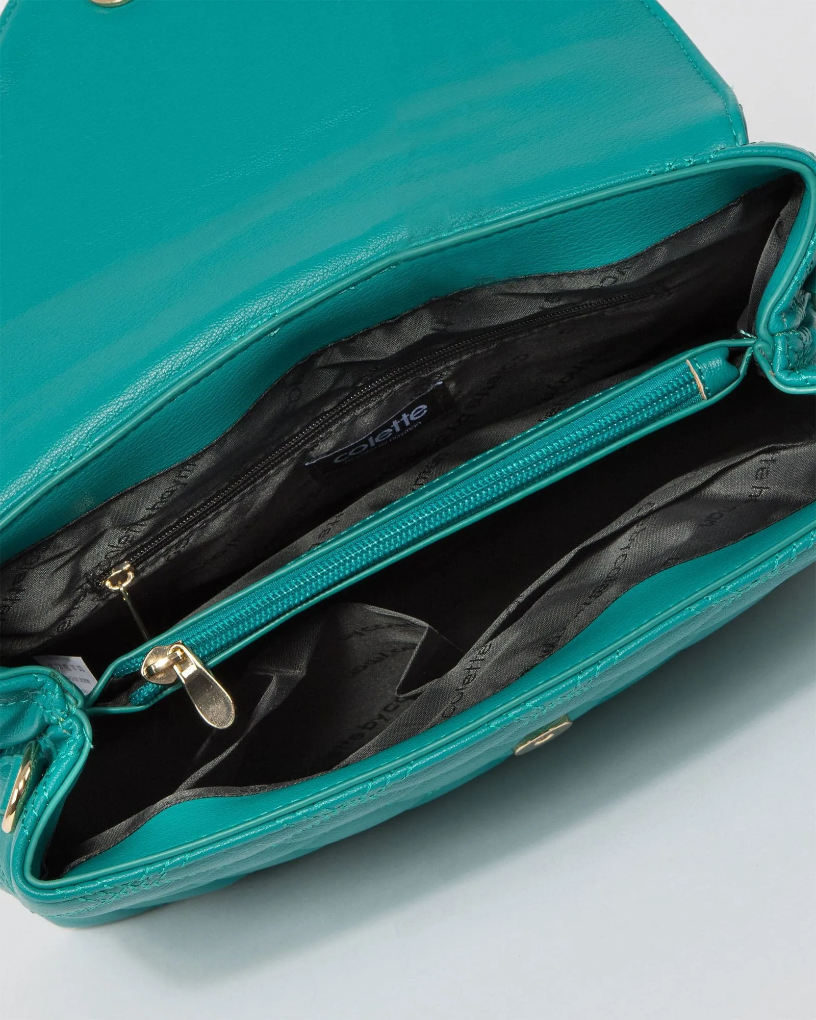 Green Asma Chain Top Handle Bag