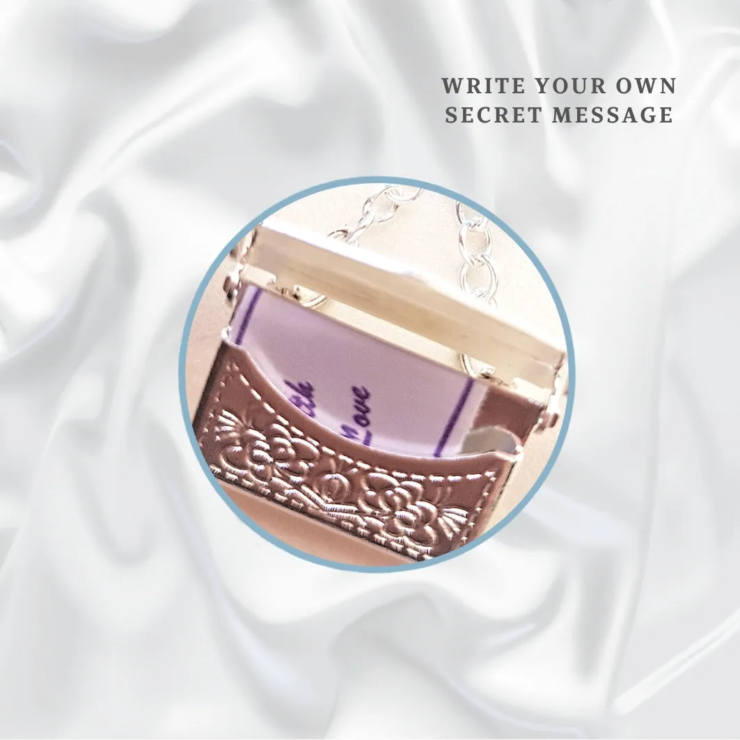Hand crafted Secret Message Pendant