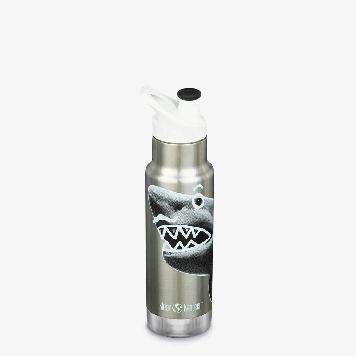 Insulated Water Bottle with Sport Cap, "Kid Classic" 12 Ounce