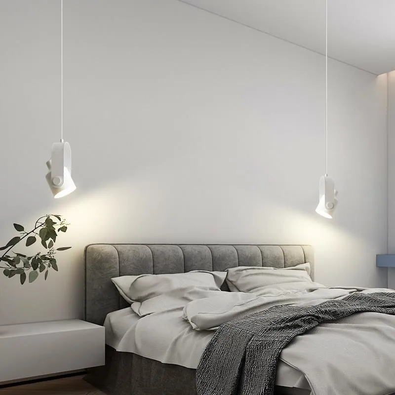 Japanese Style Log Art Bedside Chandelier Minimalist Design Lamp