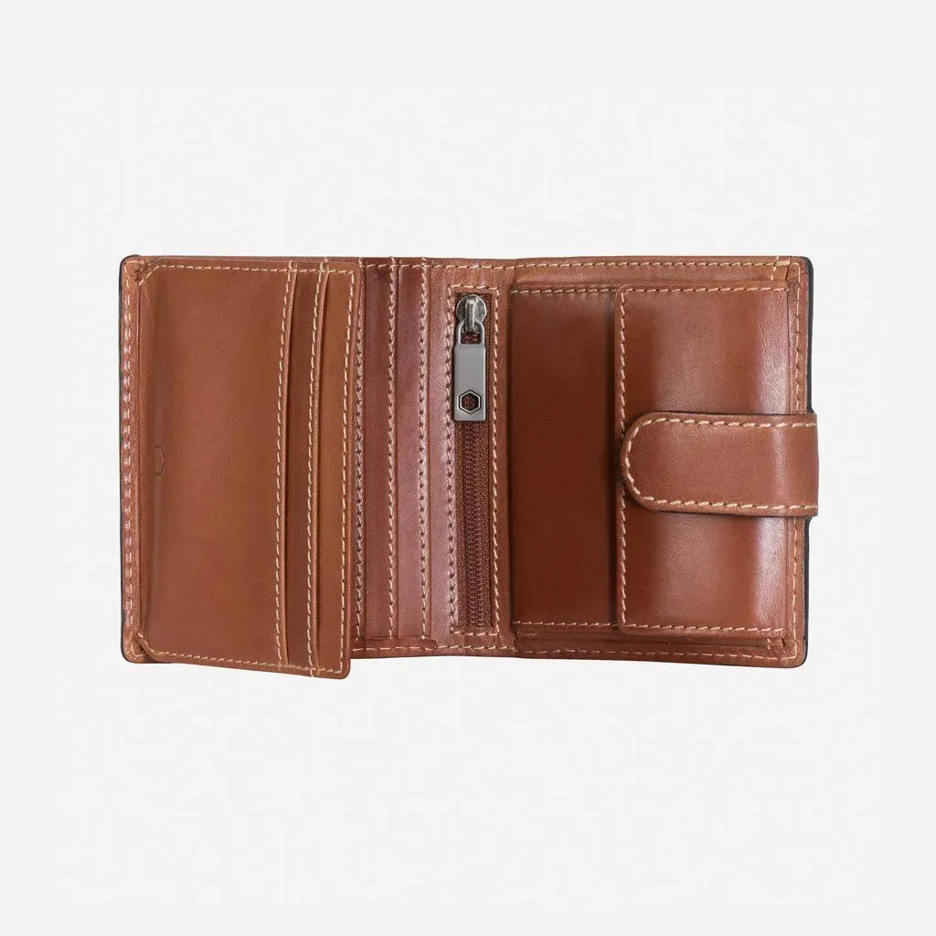 Jekyll & Hide - Texas - Tri Fold Wallet with Coin and Tab - Clay