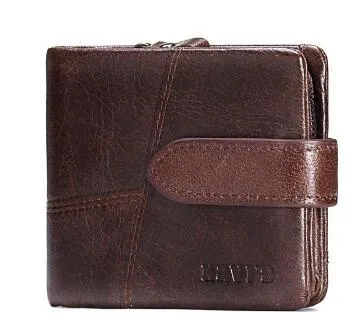 KAVIS Genuine Leather Women Wallet