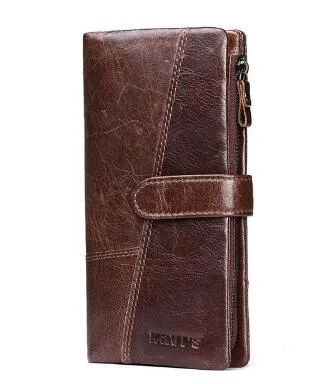 KAVIS Genuine Leather Women Wallet