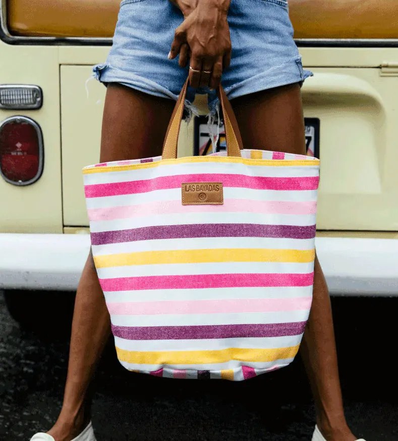 Las Bayadas Leather Market Bag - El Marcelo