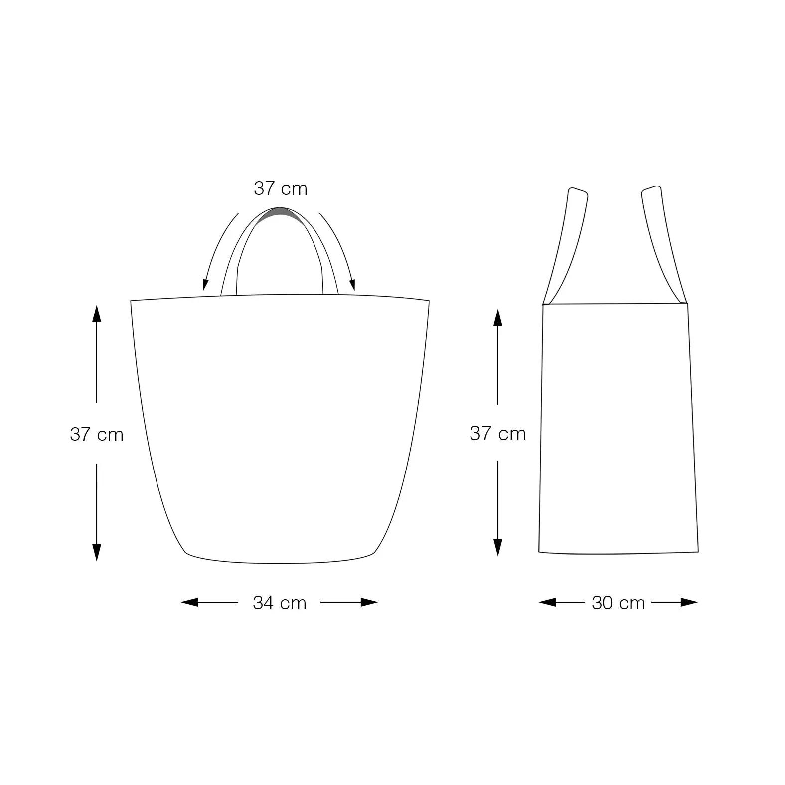Las Bayadas Leather Market Bag - El Marcelo