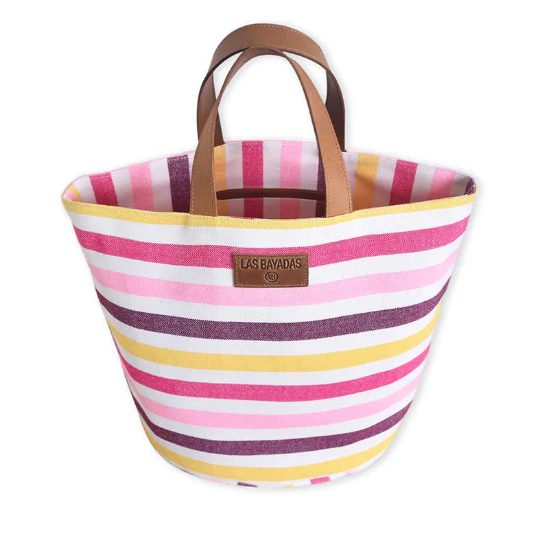 Las Bayadas Leather Market Bag - El Marcelo