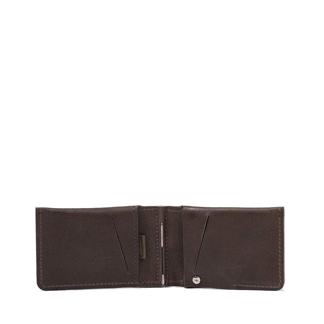 Leather AirTag Wallet with Money Clip