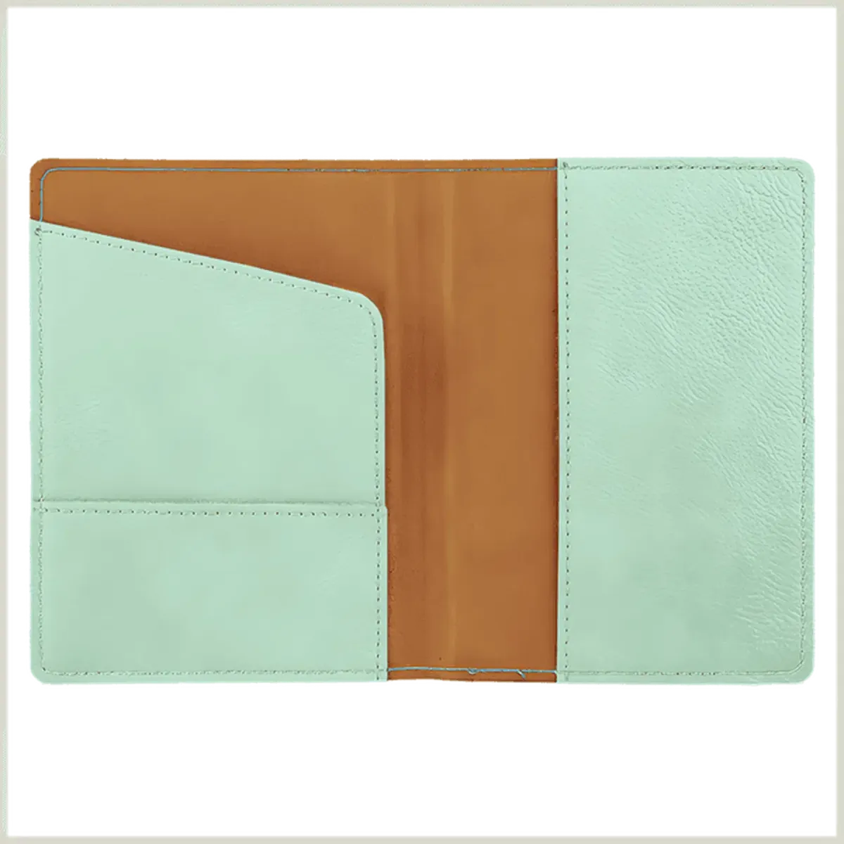 Leatherette Passport Holder (Various Colors)