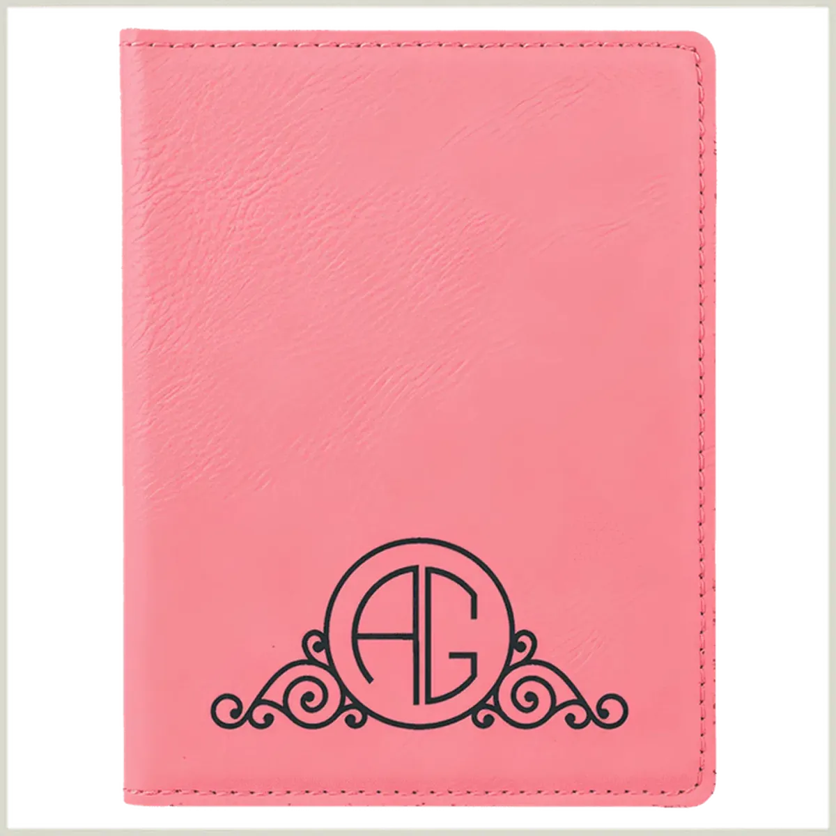 Leatherette Passport Holder (Various Colors)