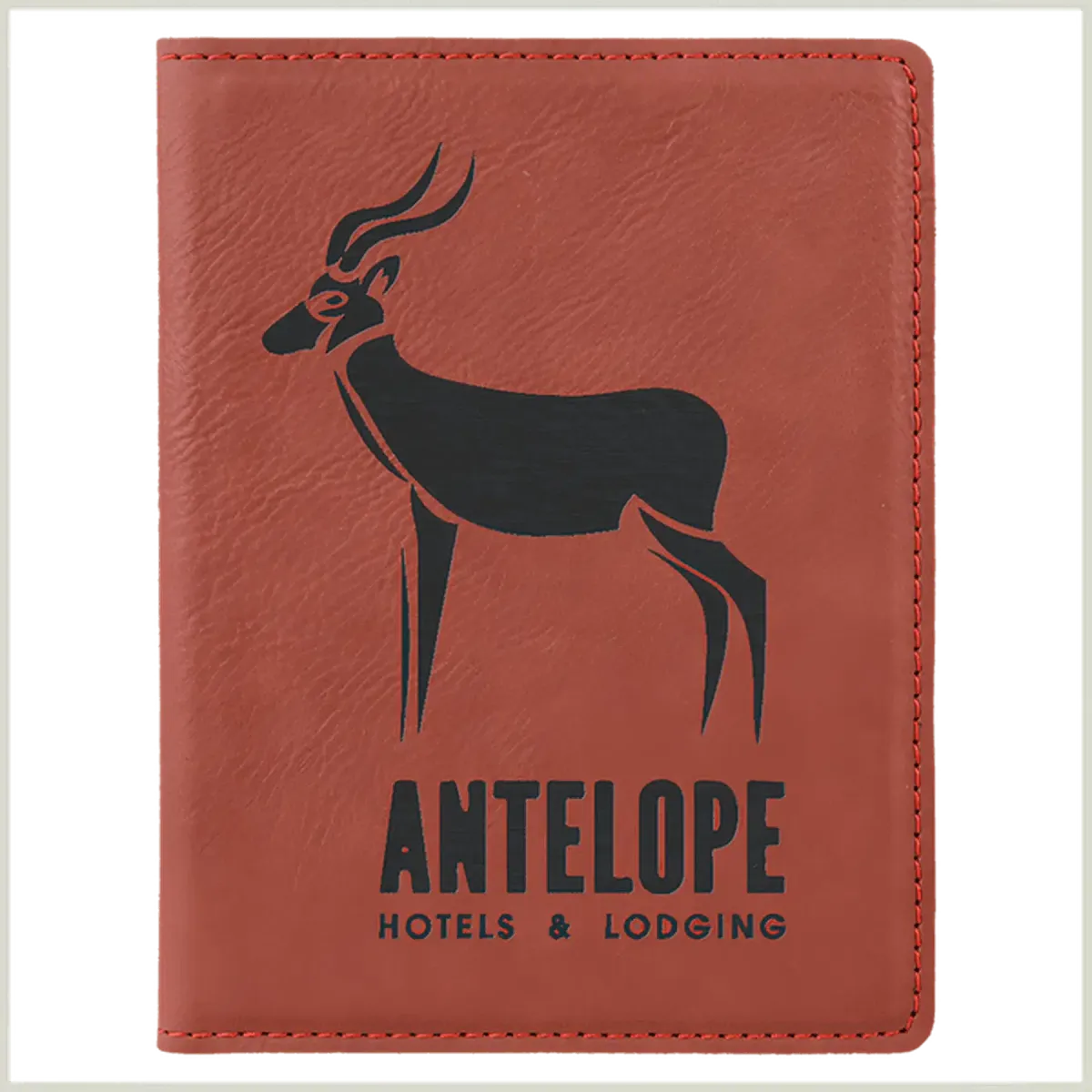 Leatherette Passport Holder (Various Colors)
