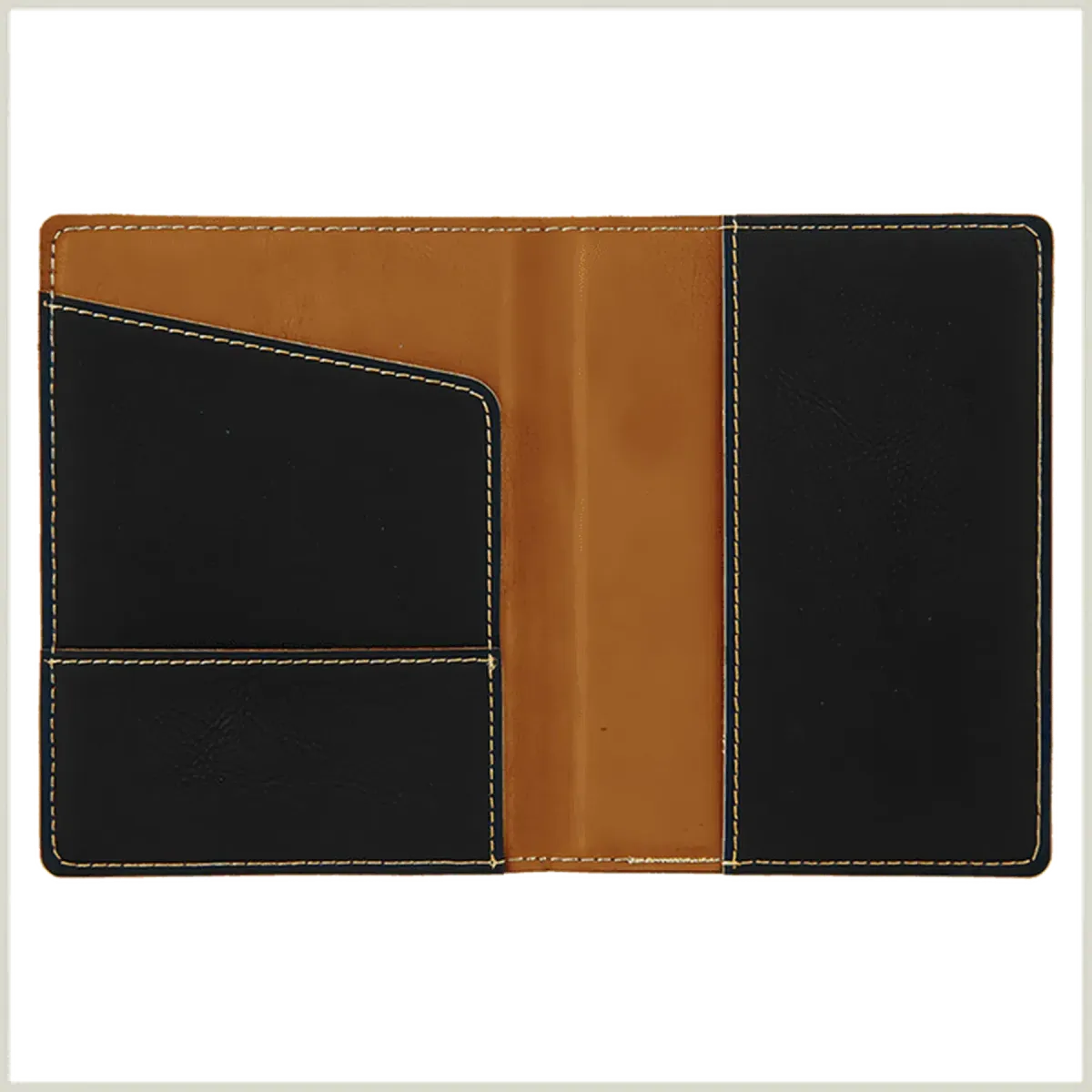 Leatherette Passport Holder (Various Colors)