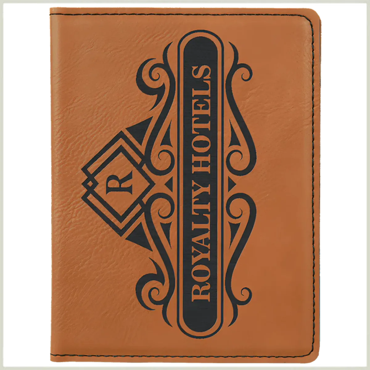 Leatherette Passport Holder (Various Colors)