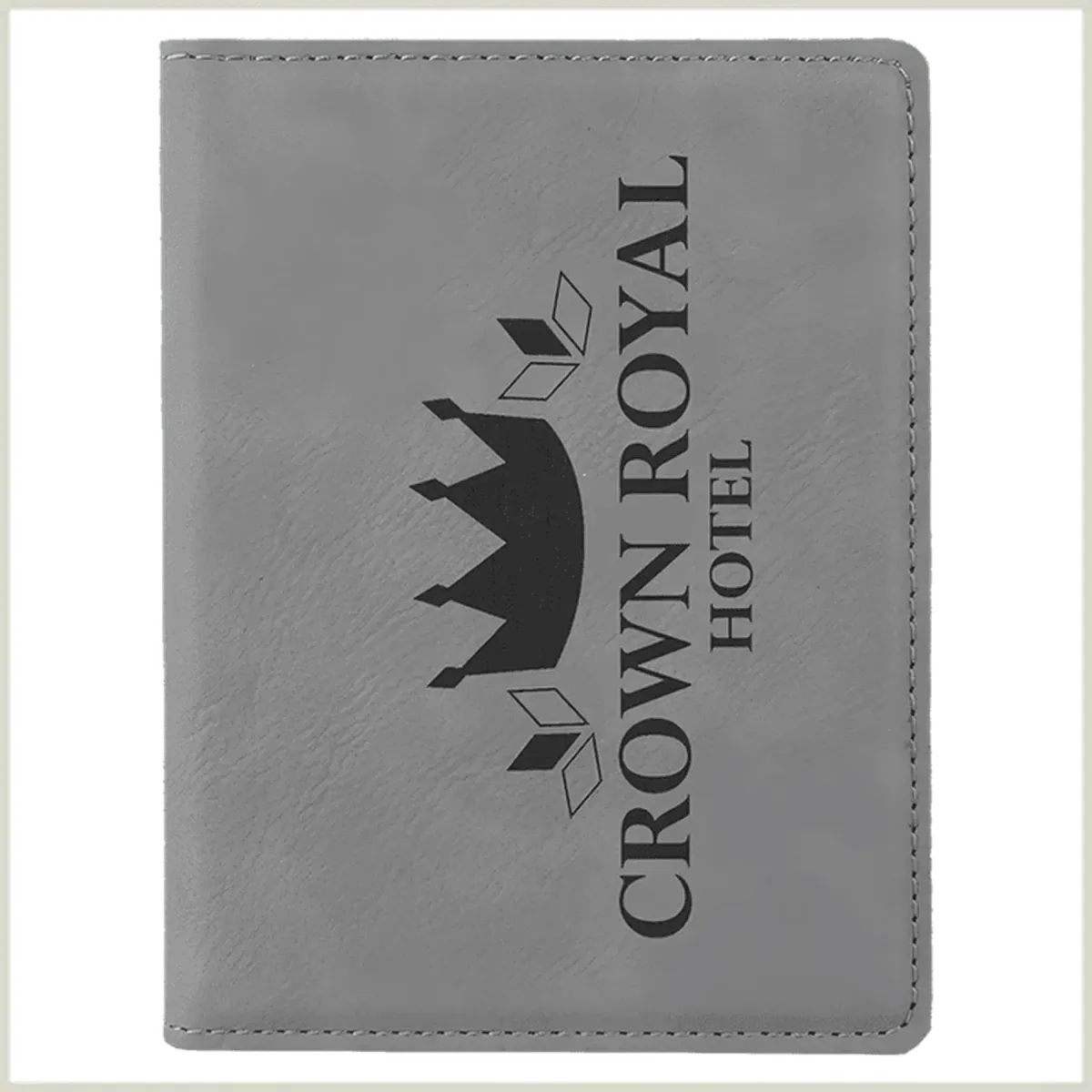 Leatherette Passport Holder (Various Colors)