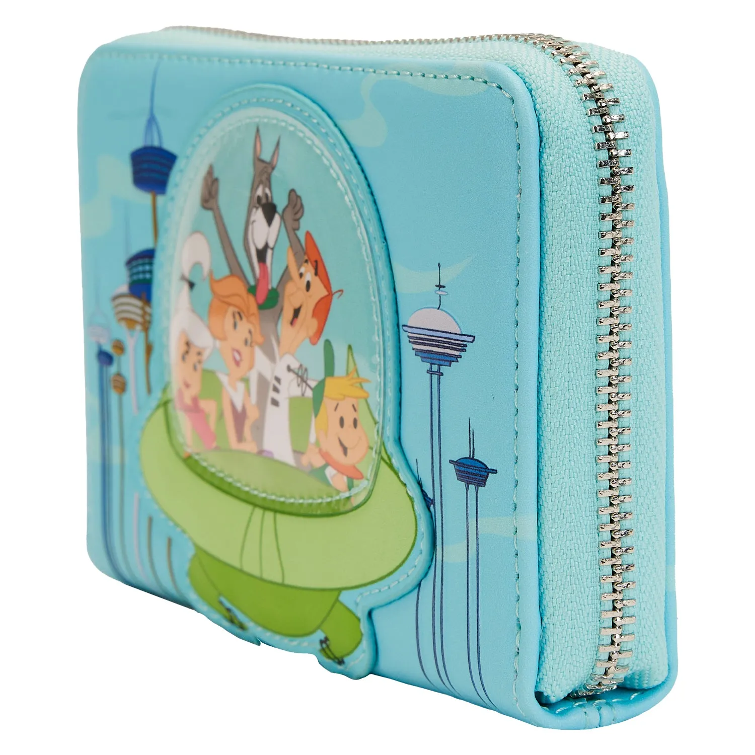 LF Warner Brothers The Jetsons Spaceship ZipAround Wallet