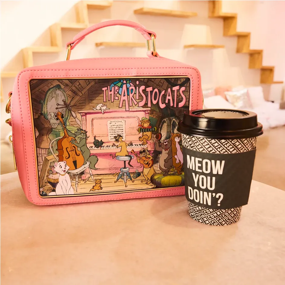 Loungefly x Disney The Aristocats Lunchbox Crossbody Bag