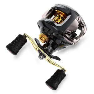Magnetic Brake Smooth Casting Reel Hi-Tensile 6.3:1 Spool Carry Bag
