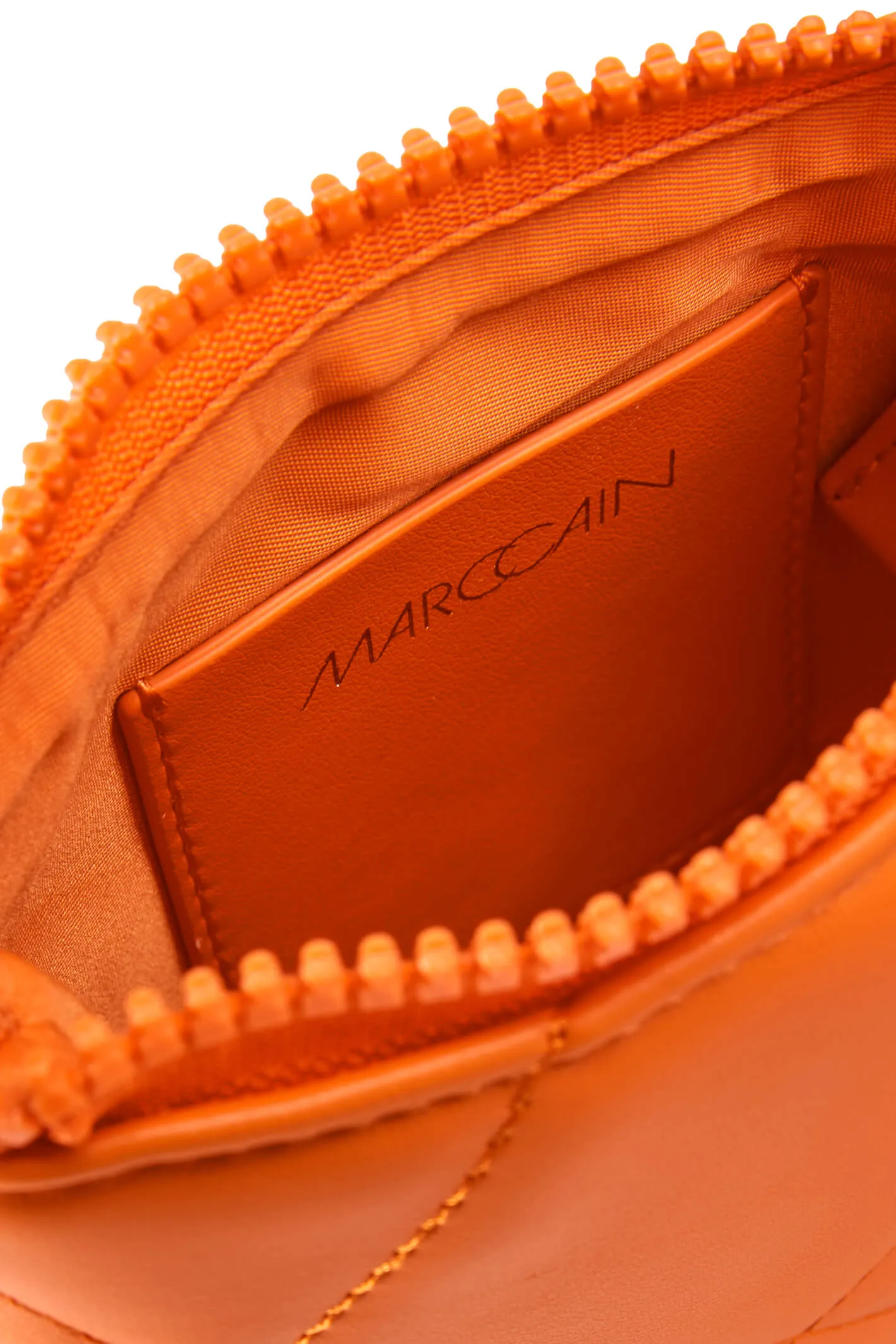 Marc Cain UB TM.02 Z03 Orange Crossbody Bag With Shopper