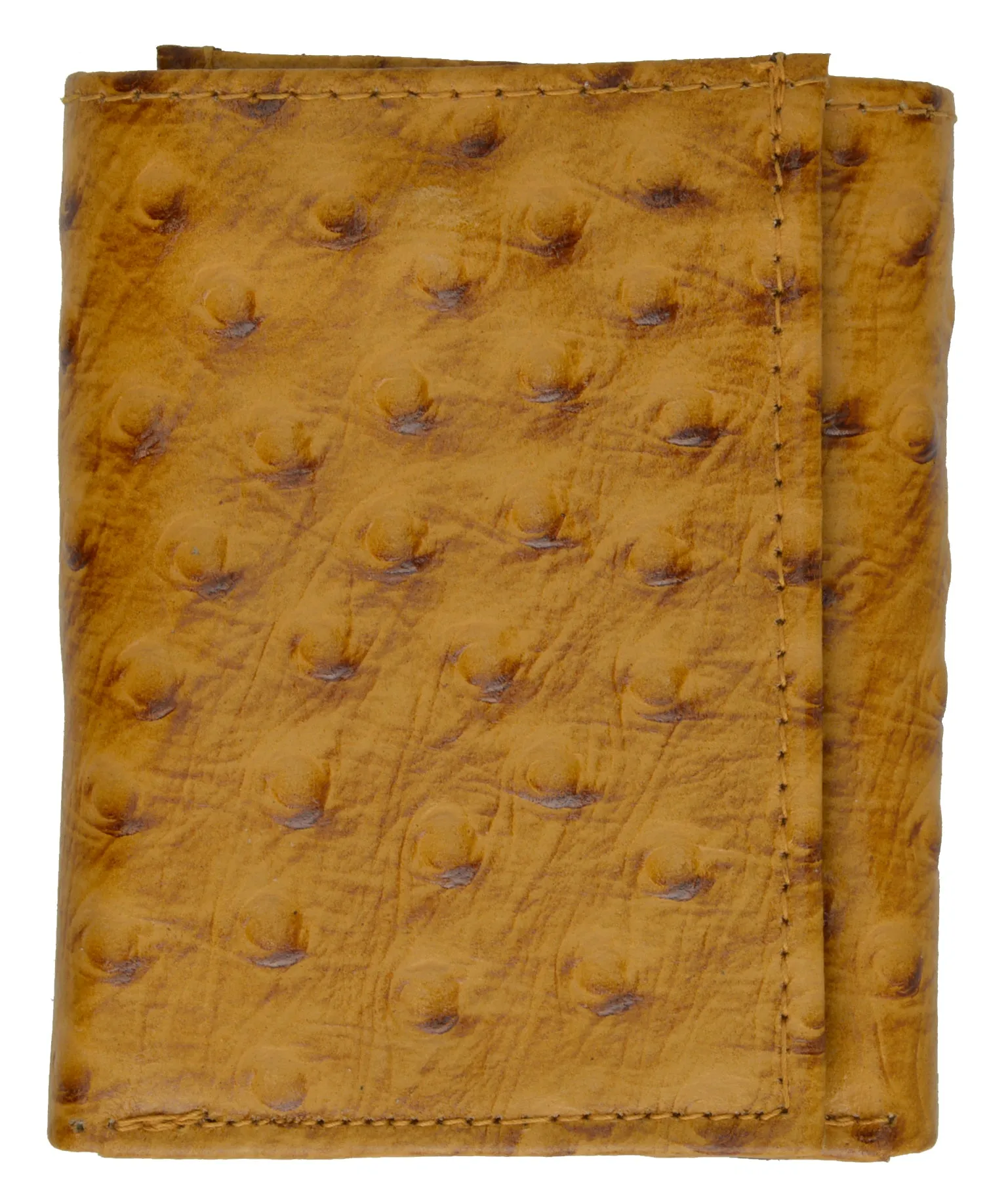 Mens Leather Wallets Ostrich Snakeskin Alligator Print Trifold Bifold to Choose