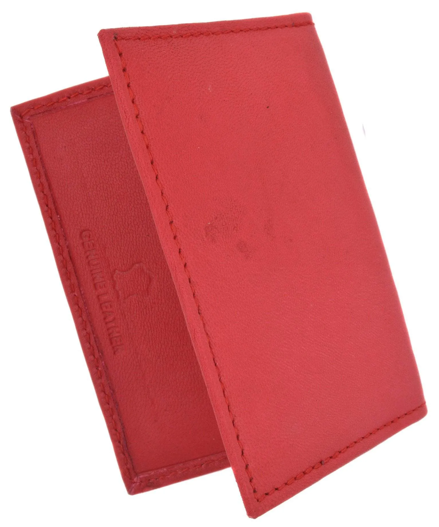 Mens Wallet Bifold Genuine Leather Slim Small Credit Card ID Holder with Front ID Licence Window
