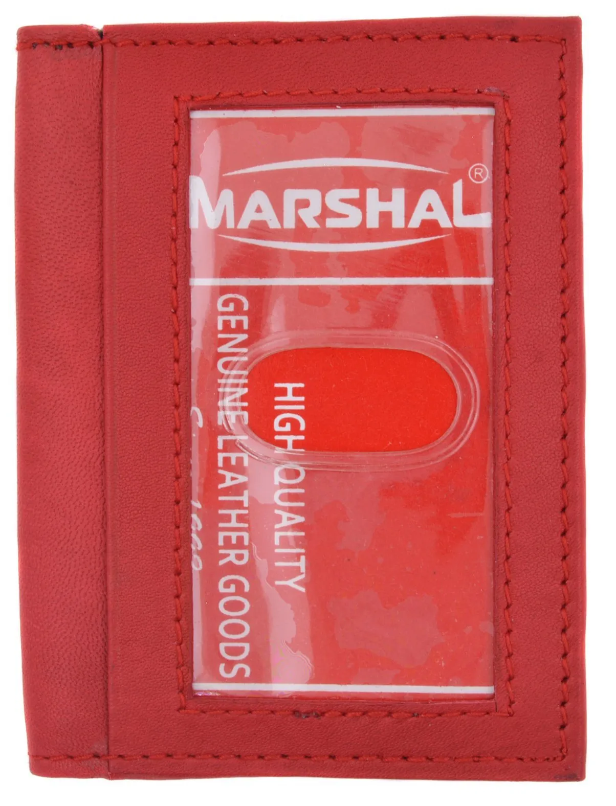 Mens Wallet Bifold Genuine Leather Slim Small Credit Card ID Holder with Front ID Licence Window