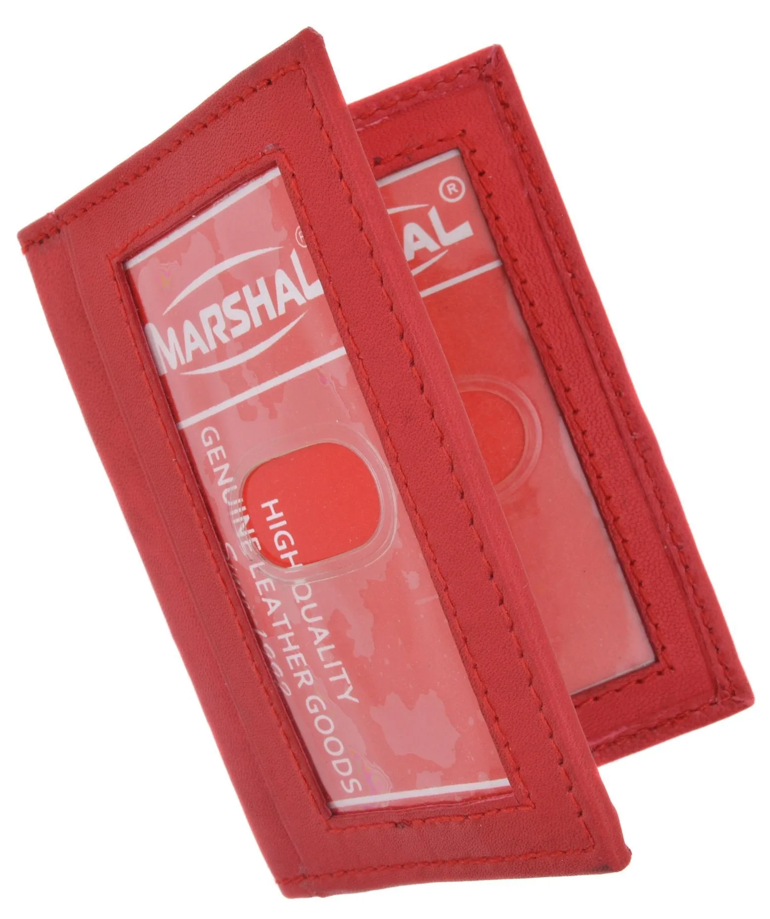 Mens Wallet Bifold Genuine Leather Slim Small Credit Card ID Holder with Front ID Licence Window