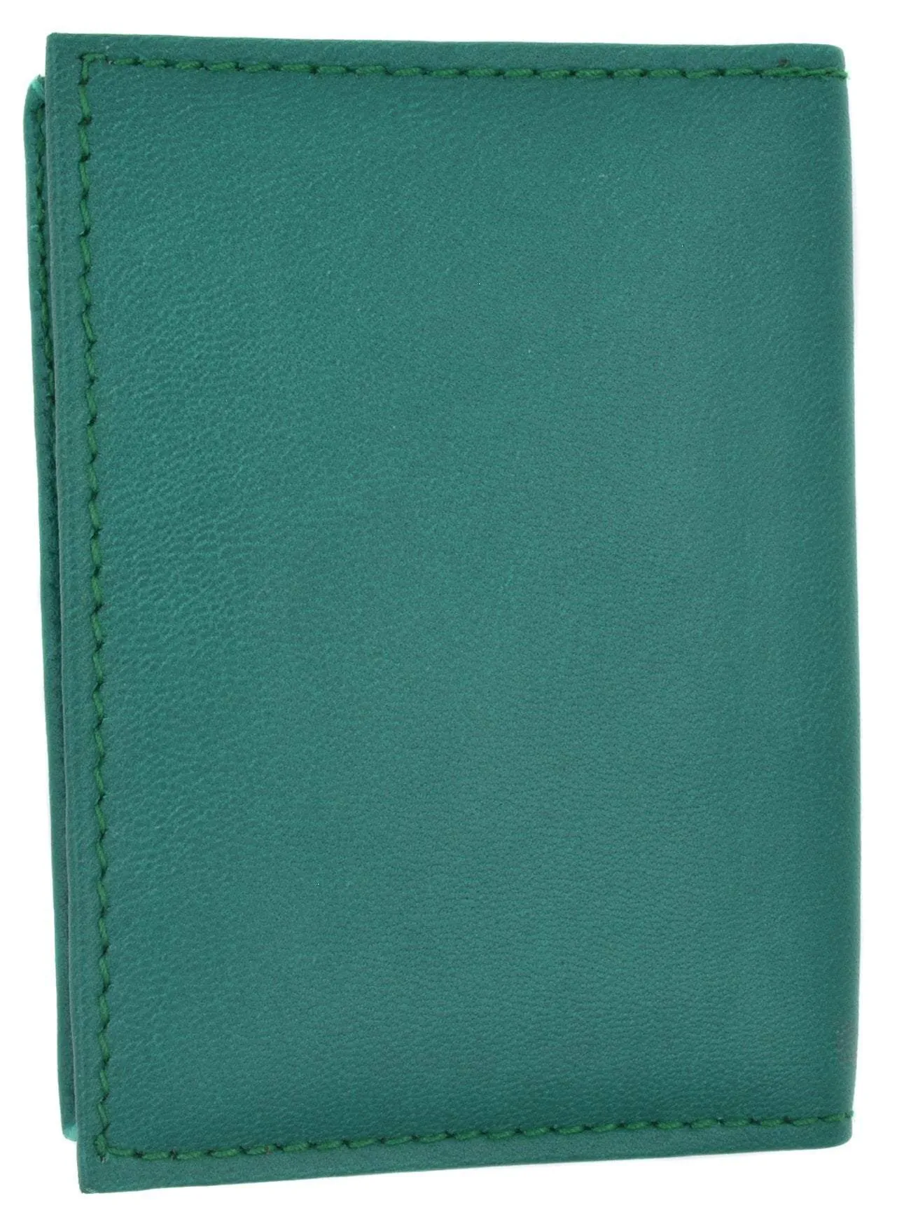 Mens Wallet Bifold Genuine Leather Slim Small Credit Card ID Holder with Front ID Licence Window