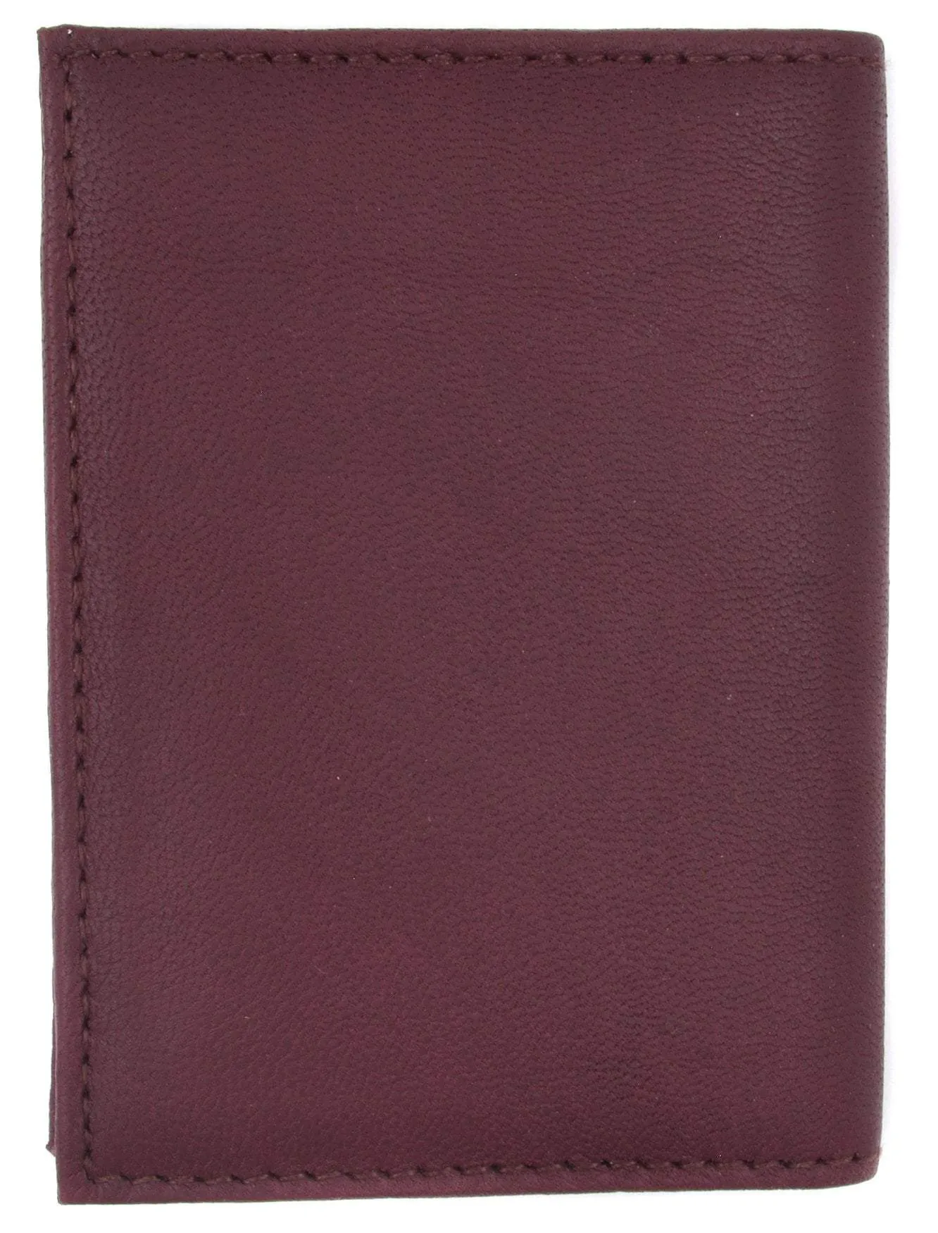 Mens Wallet Bifold Genuine Leather Slim Small Credit Card ID Holder with Front ID Licence Window