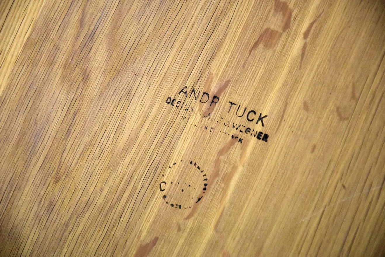 Mid century Modern Oak Club Table