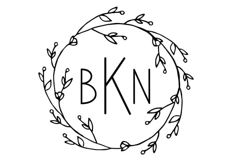 Modern Branch Monogram