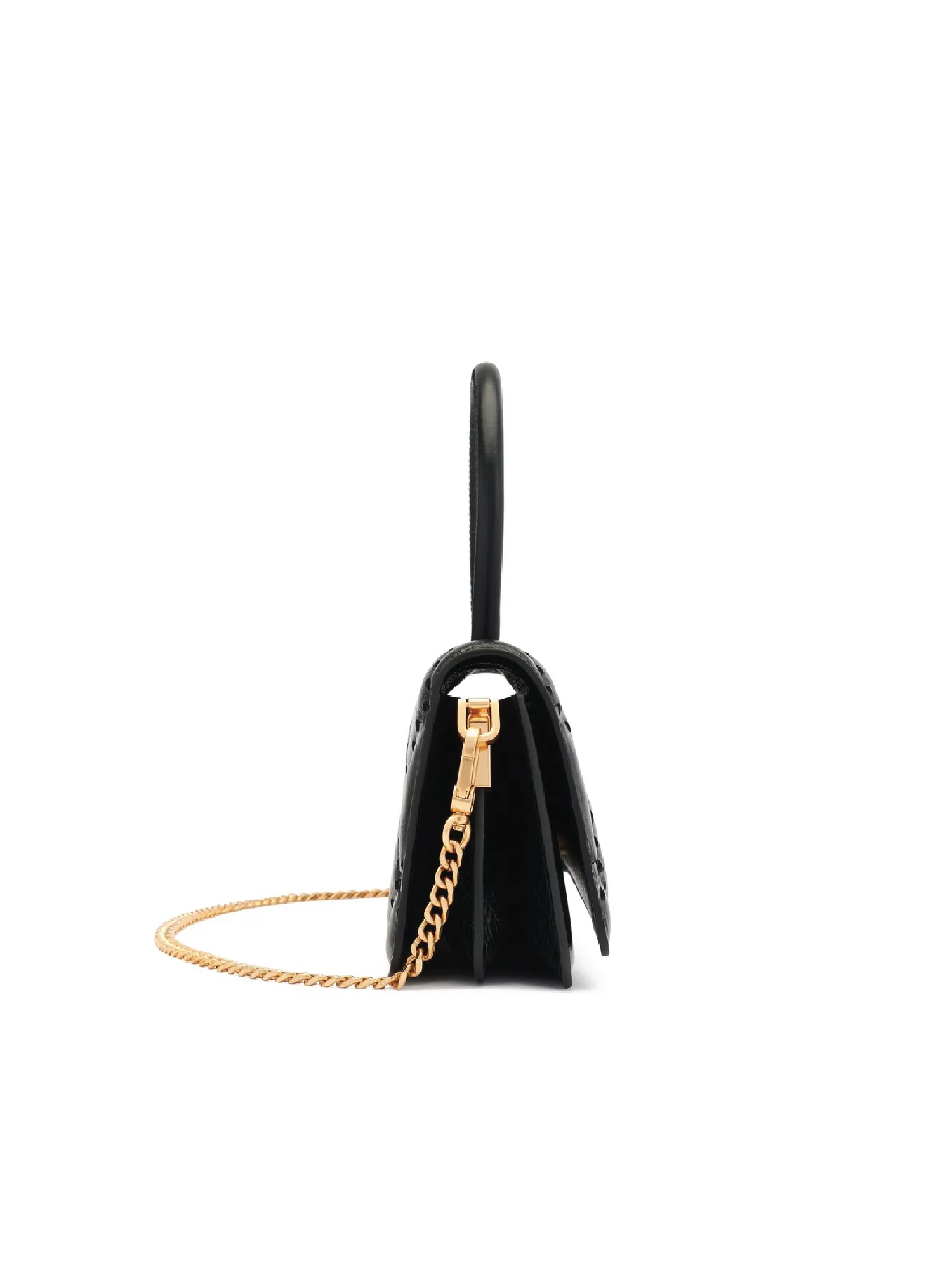 Mosaic Treasure Crossbody Bag - Black