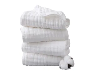 Muslin Burp Cloths 100% cotton / 3 pieces