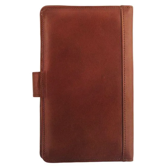 Native Core Cognac Leather Travel Wallet