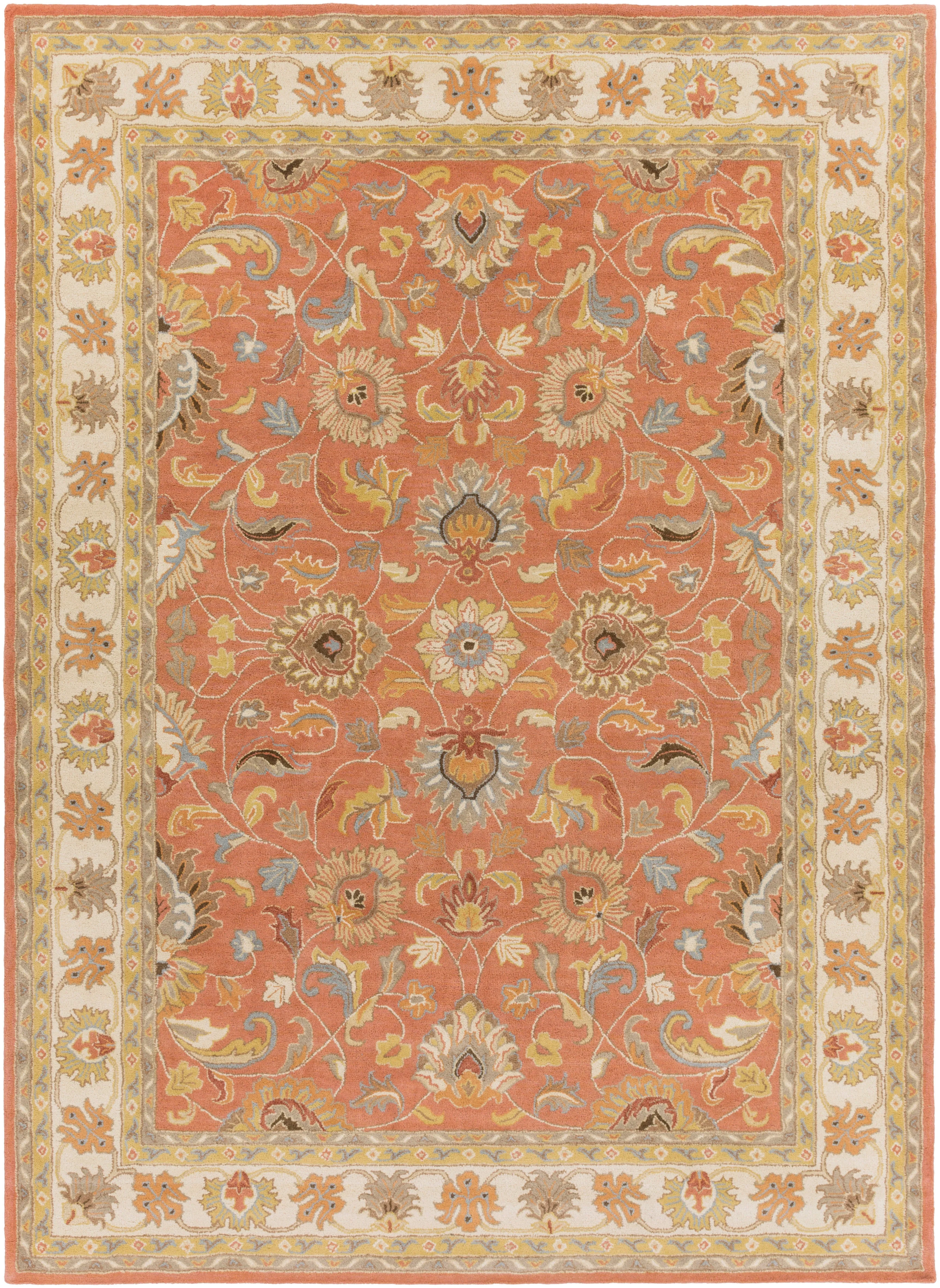 Nobility Ginger Hand-Tufted Rug