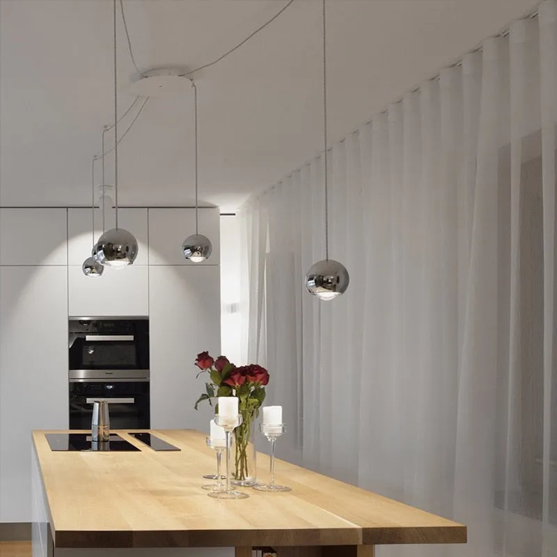 Nordic Pendant Lamp Bedroom Bedside Lamp Led Chandelier