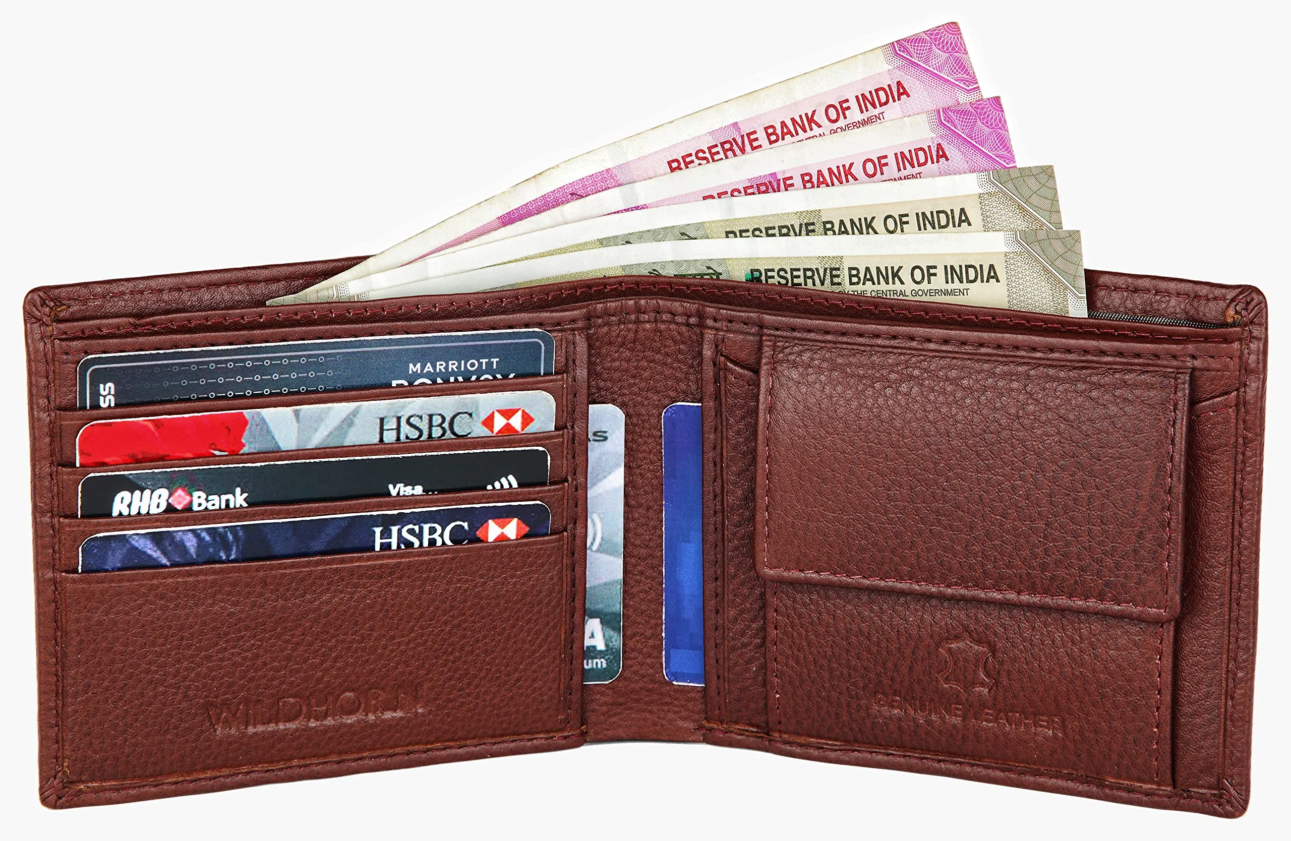 ORLANDO RFID Protected Leather Wallet for Men