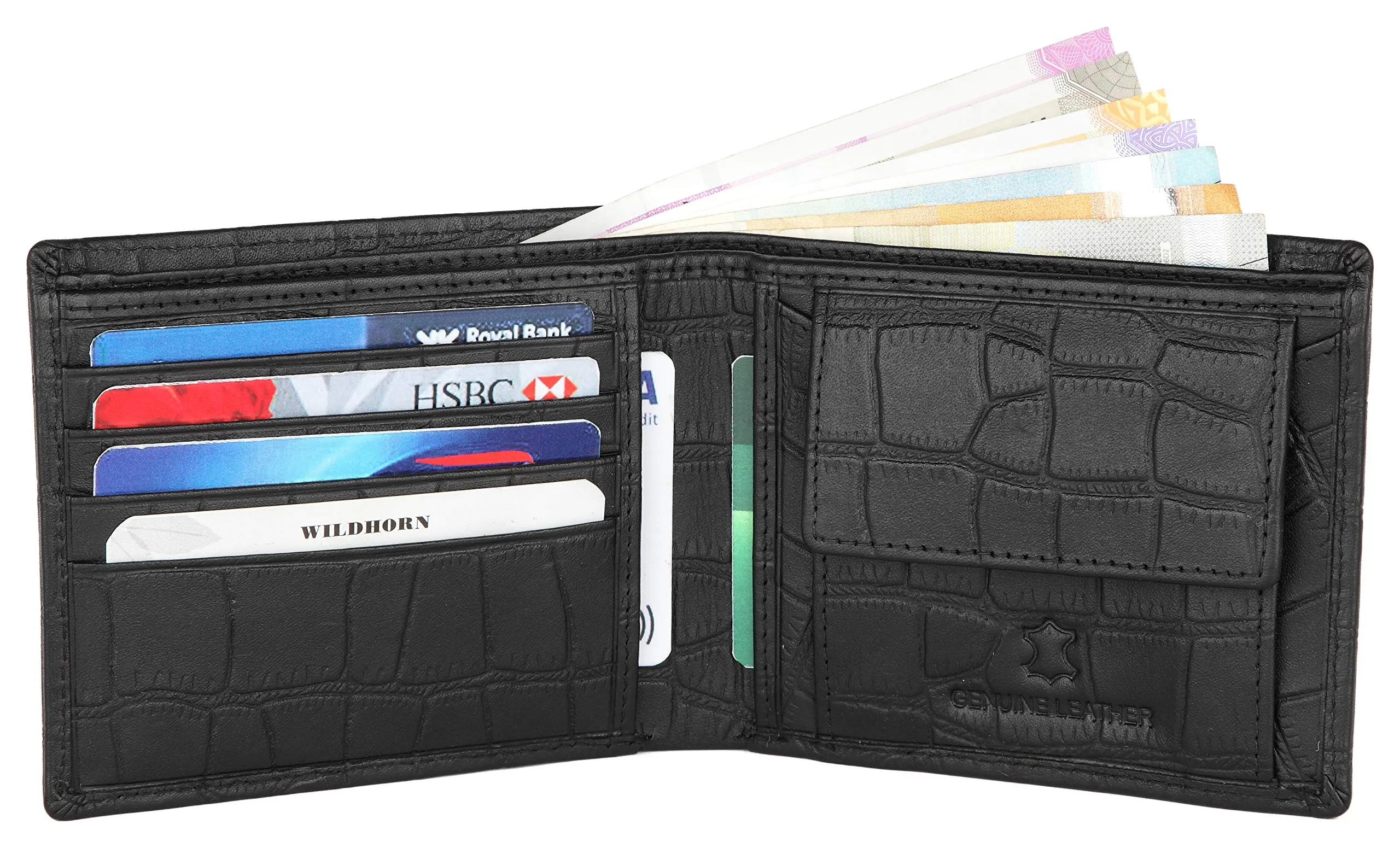 ORLANDO RFID Protected Leather Wallet for Men