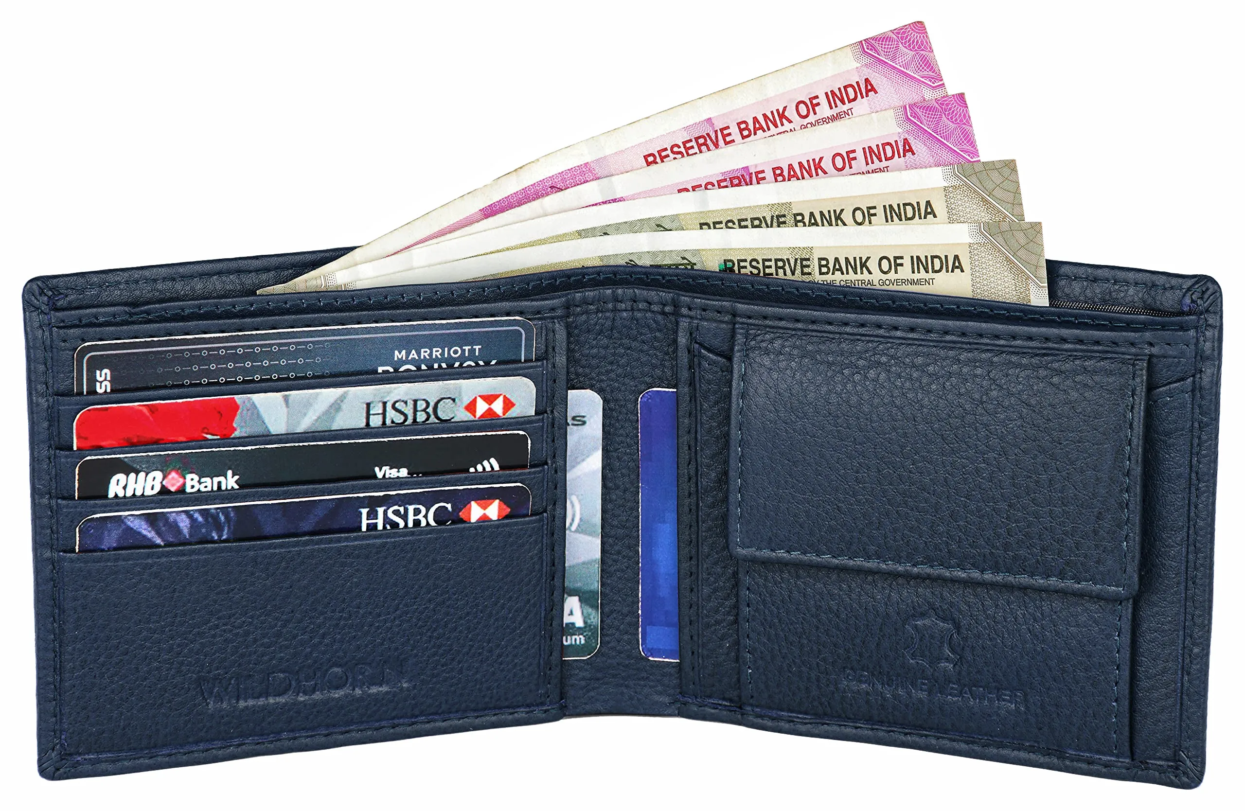 ORLANDO RFID Protected Leather Wallet for Men
