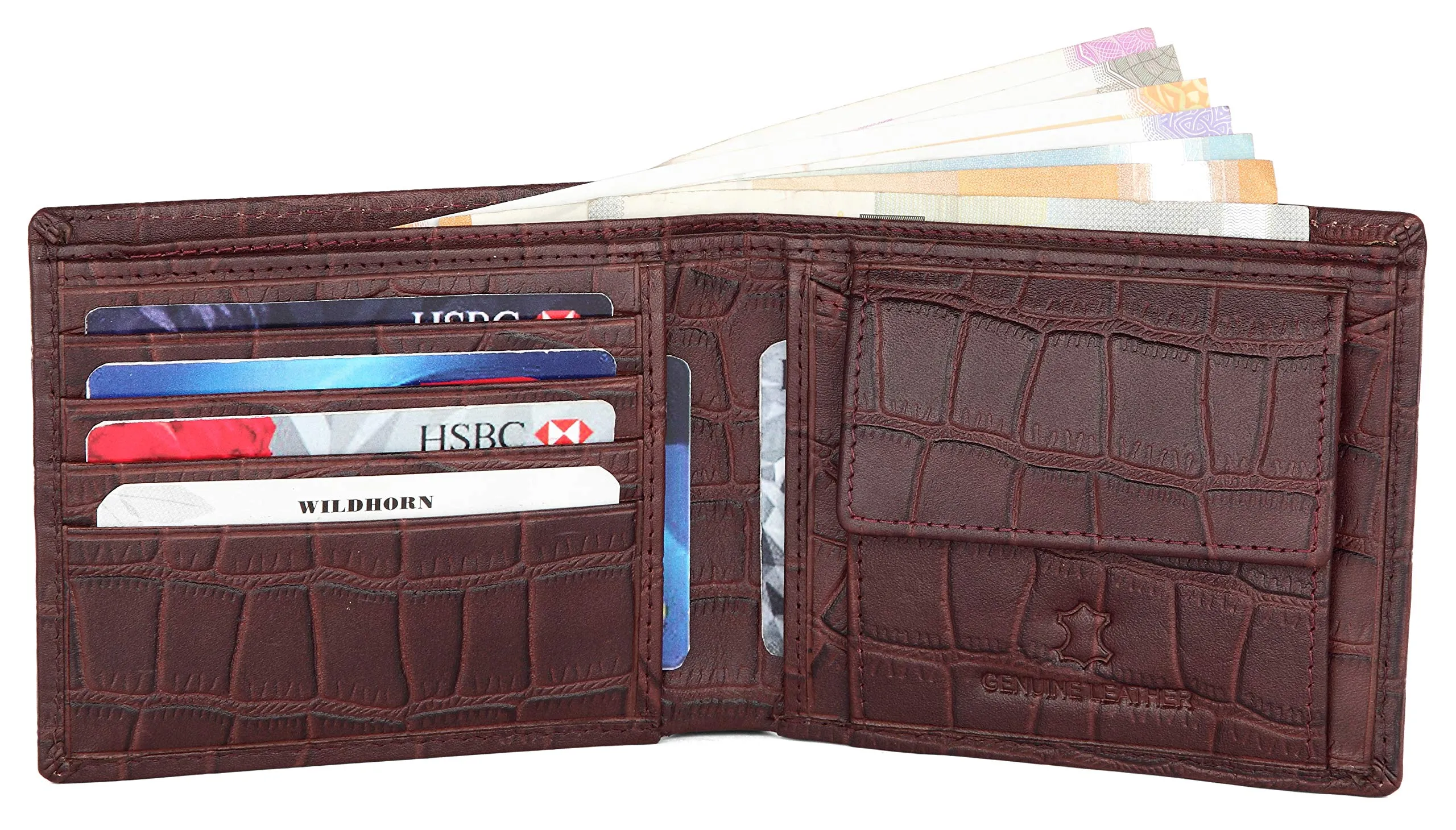 ORLANDO RFID Protected Leather Wallet for Men
