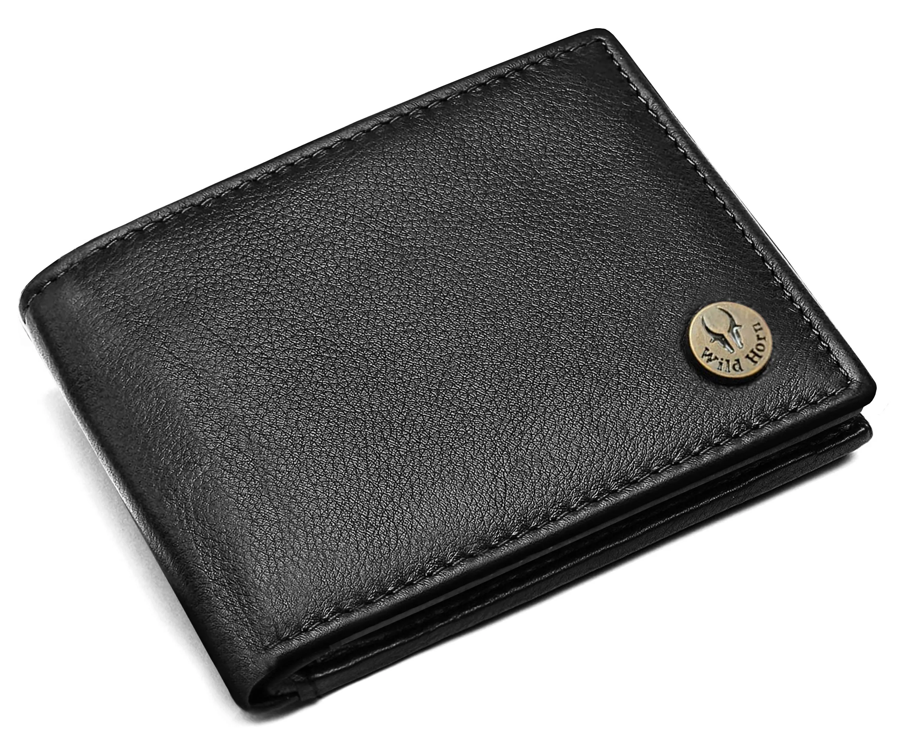 ORLANDO RFID Protected Leather Wallet for Men