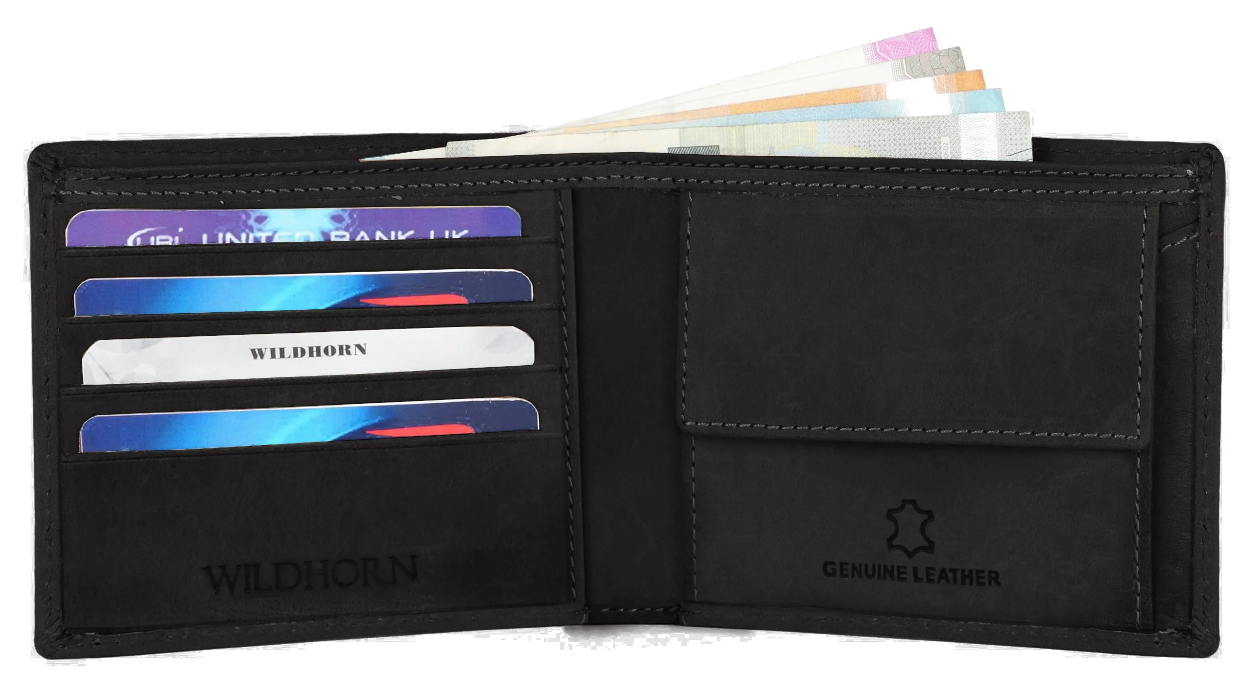 ORLANDO RFID Protected Leather Wallet for Men