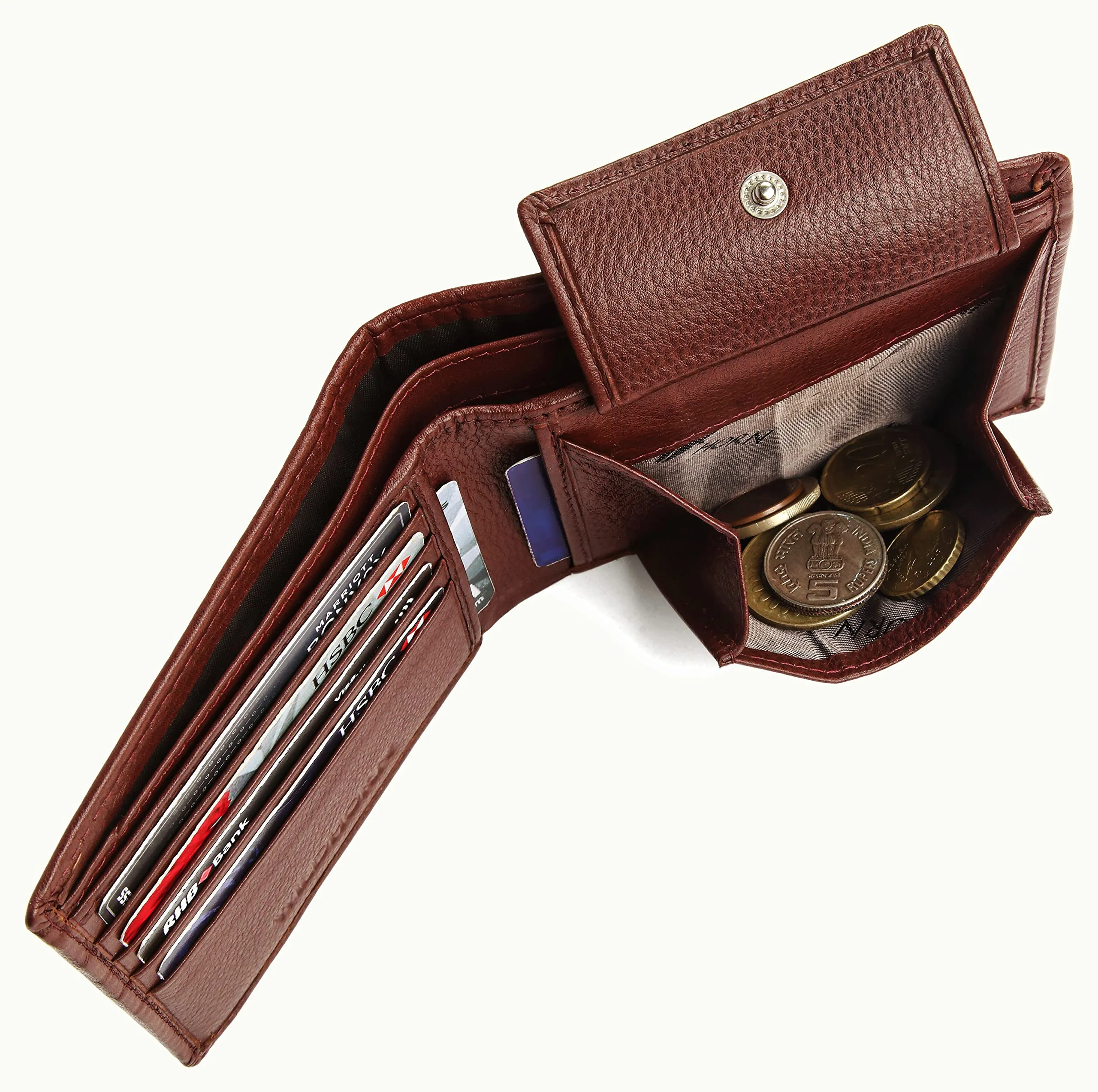 ORLANDO RFID Protected Leather Wallet for Men