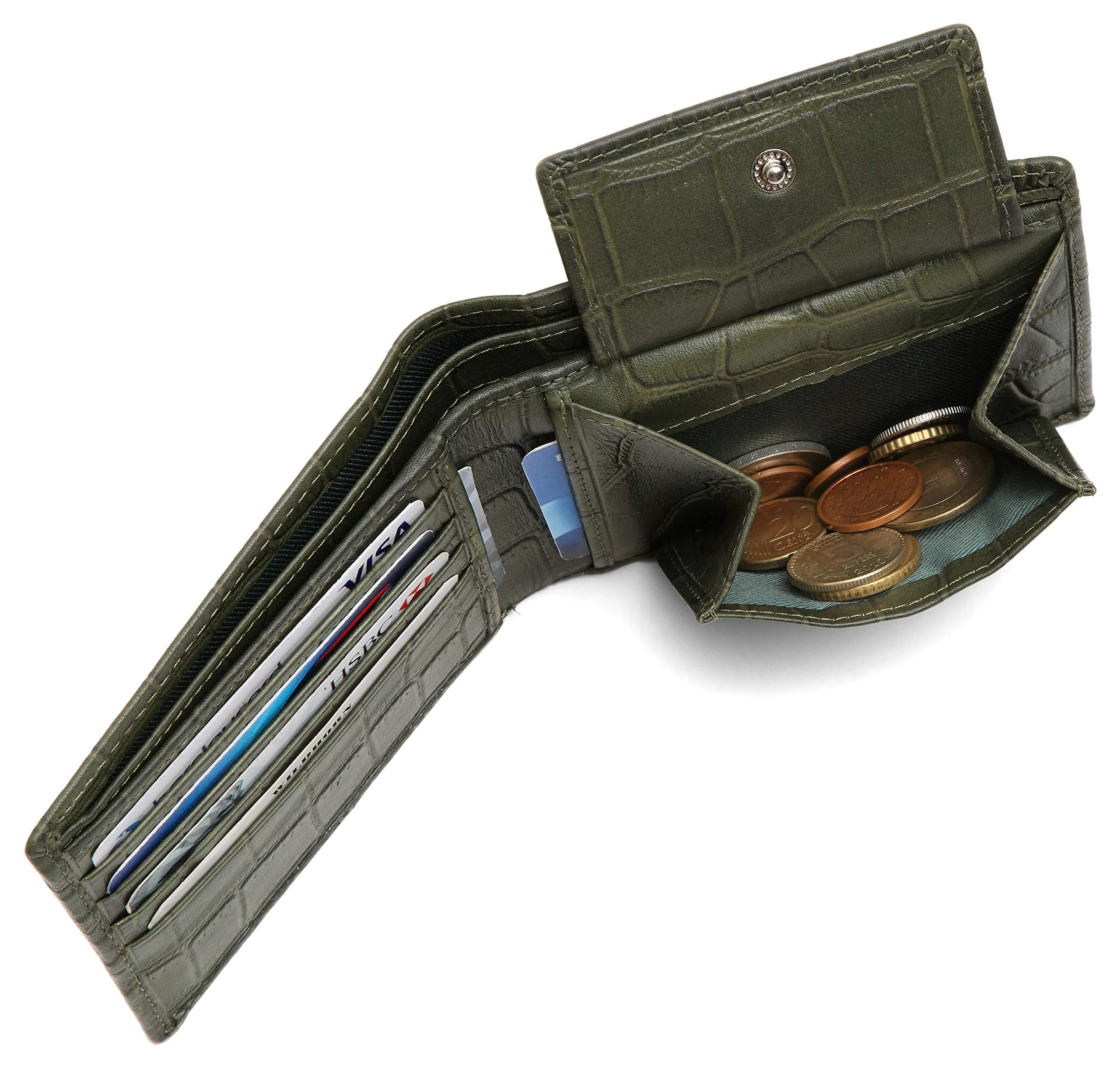 ORLANDO RFID Protected Leather Wallet for Men