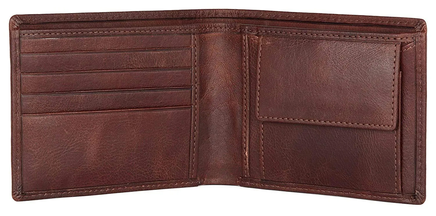 ORLANDO RFID Protected Leather Wallet for Men
