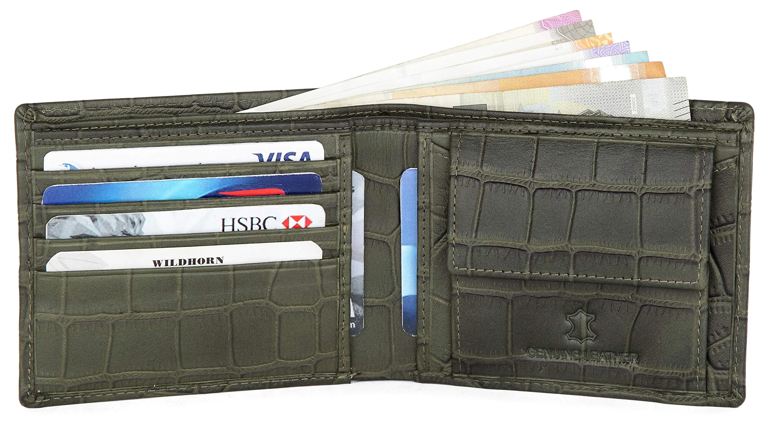 ORLANDO RFID Protected Leather Wallet for Men